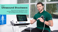 Ultrasound Extracorporeal Shockwave Deep Vibration Pain Relief Machine